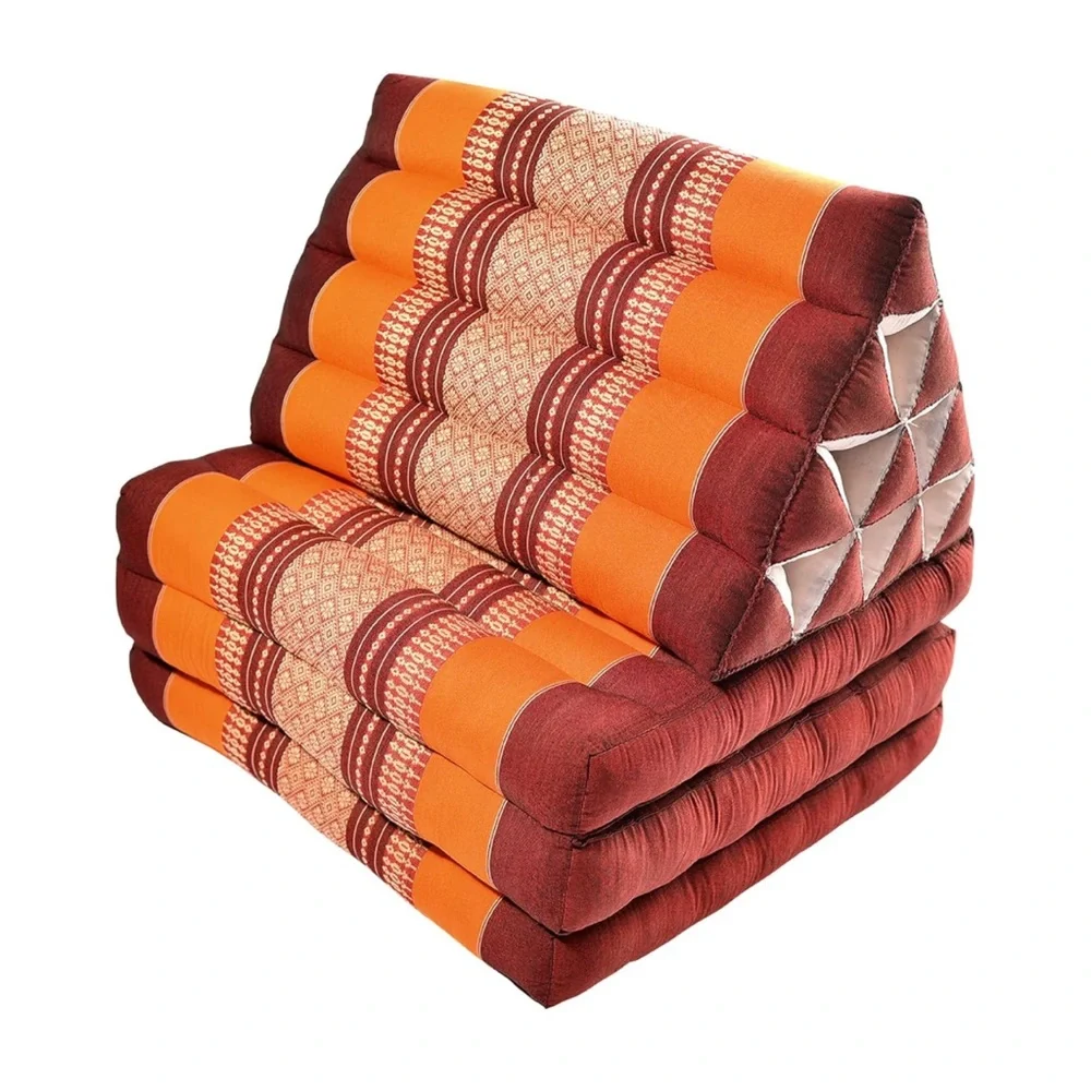 Three-Fold Thai Cushion - organic water-resistant - Picture 2 of 10